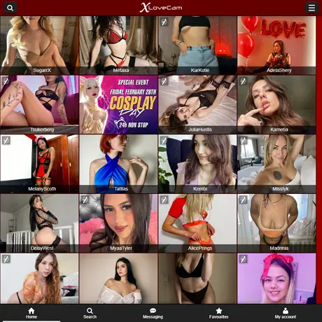 XloveCam: Get the lowdown on their HD cams, interactive toys, and huge selection of models – think MILFs, couples, and even BDSM. by X PORNDUDE Reviews